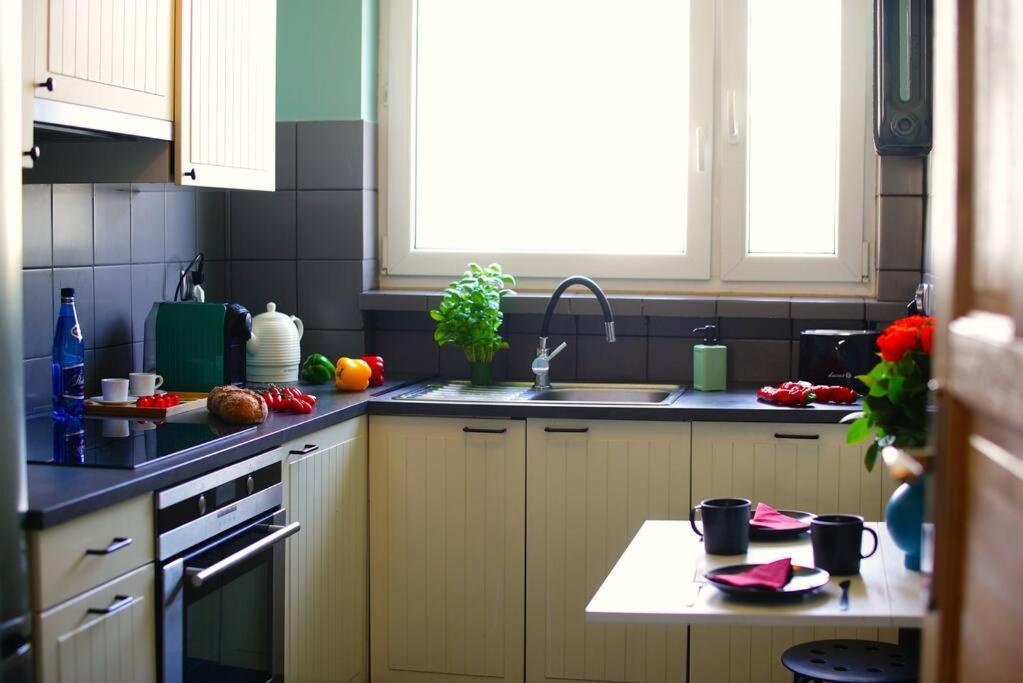 Apartment With National Stadion View, Free Parking Warschau Exterior foto